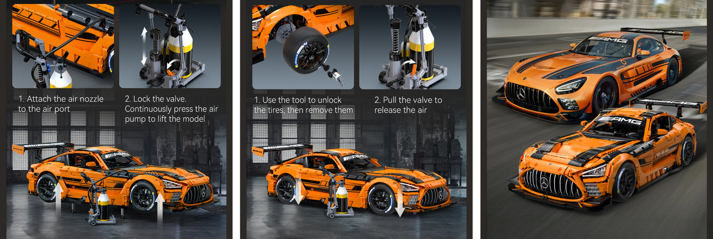 1:8 Mercedes-AMG GT3 - 5466 pcs