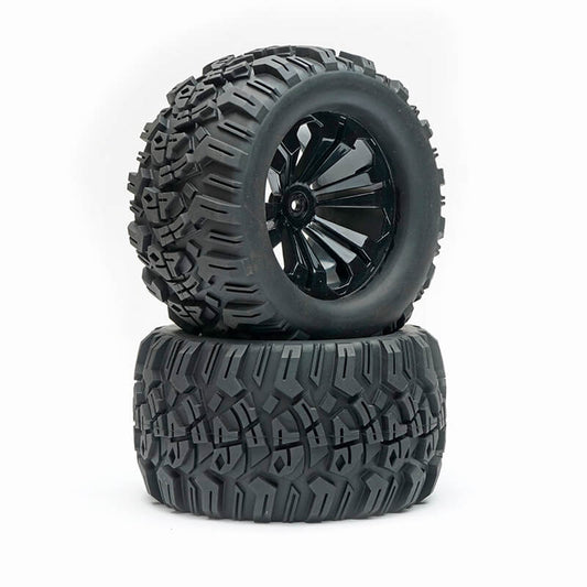 Fastrax 1/10 Mimic Truck Tyre Mounted Split Spoke (12mm Hex)