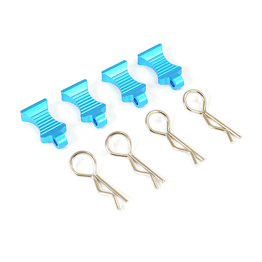 Fastrax Pro Alum Easypull Tabs & Bodyclips (4pc)