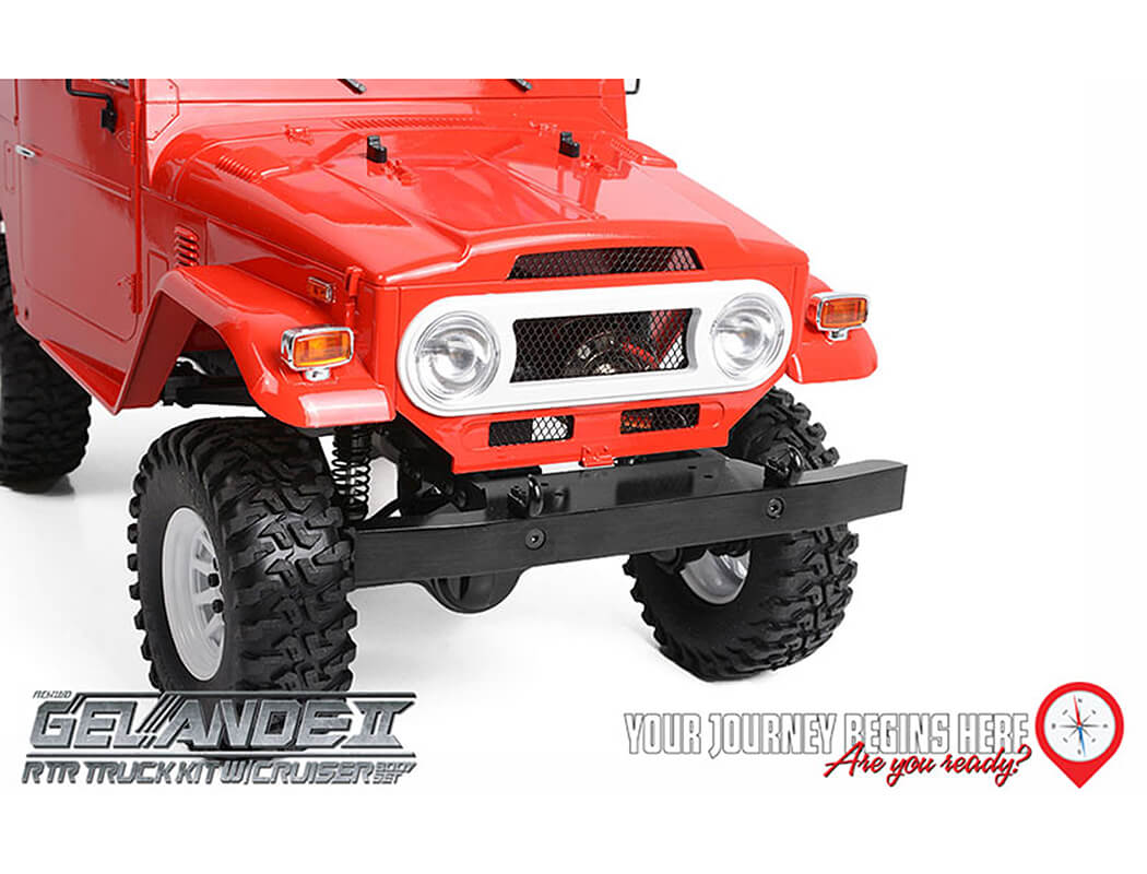 RC4WD Gelande II RTR Truck W/Cruiser Body Set