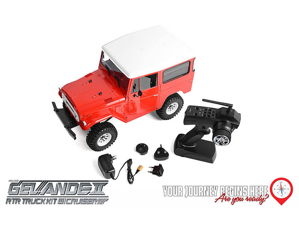RC4WD Gelande II RTR Truck W/Cruiser Body Set