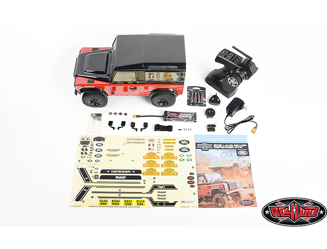 RC4WD Gelande II RTR Truck W/2015 Land Rover Defender D90