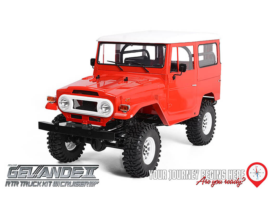 RC4WD Gelande II RTR Truck W/Cruiser Body Set