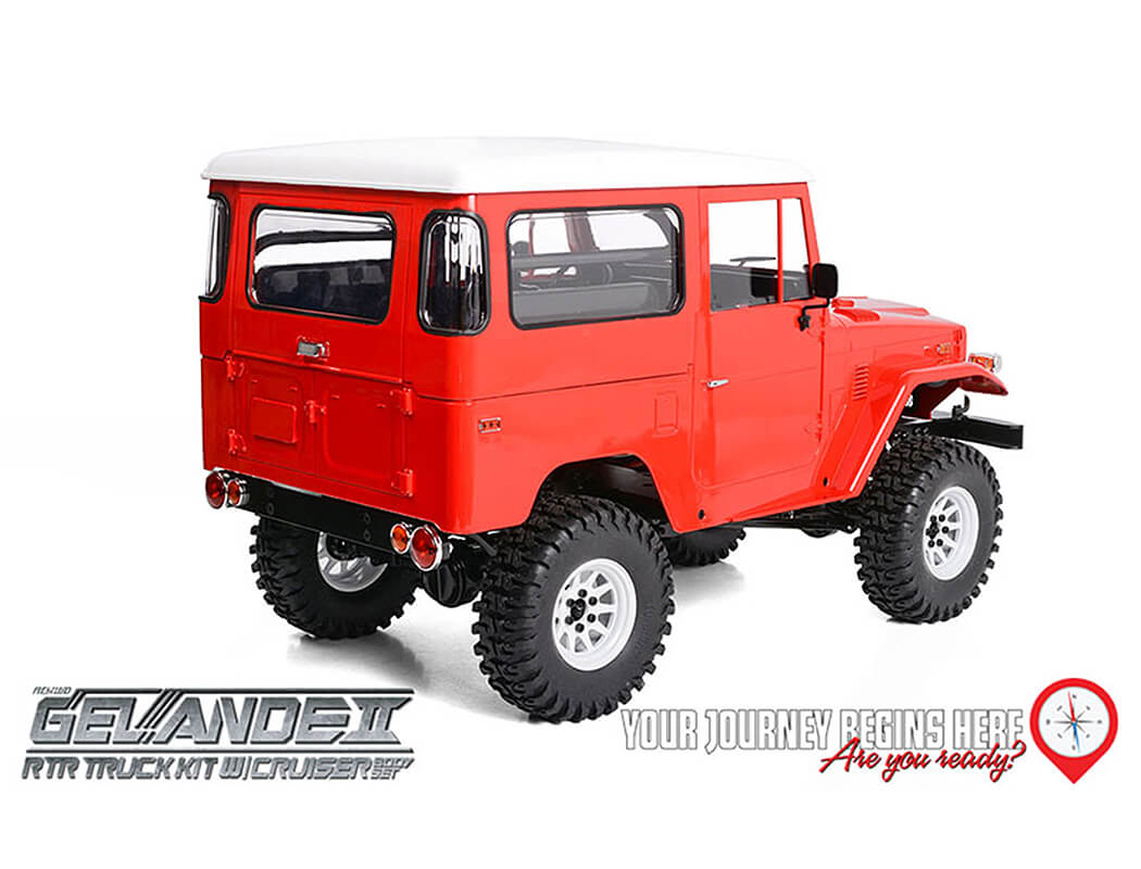 RC4WD Gelande II RTR Truck W/Cruiser Body Set