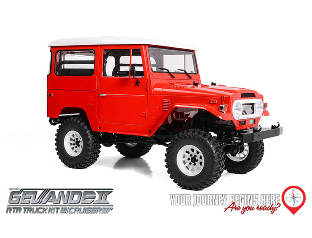 RC4WD Gelande II RTR Truck W/Cruiser Body Set