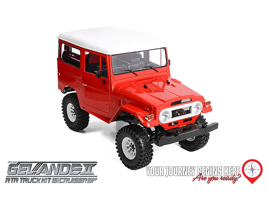 RC4WD Gelande II RTR Truck W/Cruiser Body Set