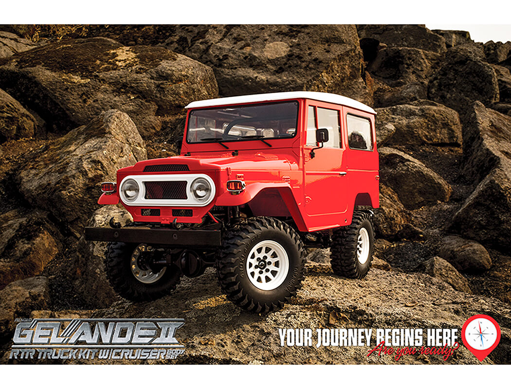RC4WD Gelande II RTR Truck W/Cruiser Body Set