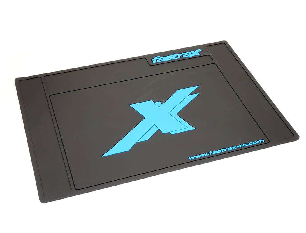 Fasttrax Medium Rubber Pit Mat Black