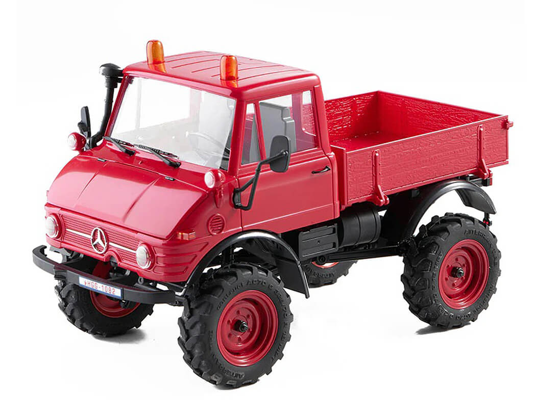 FMS 1/24th Unimog Scaler Red