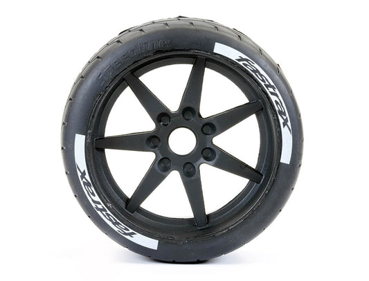 Fastrax Supaforza Rear 45° Tyres/BLK 17mm (2)