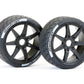 Fastrax Supaforza Front 45° Tyres/BLK 17mm (2)
