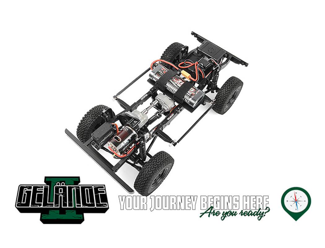 RC4WD Gelande II RTR Truck W/2015 Land Rover Defender D90