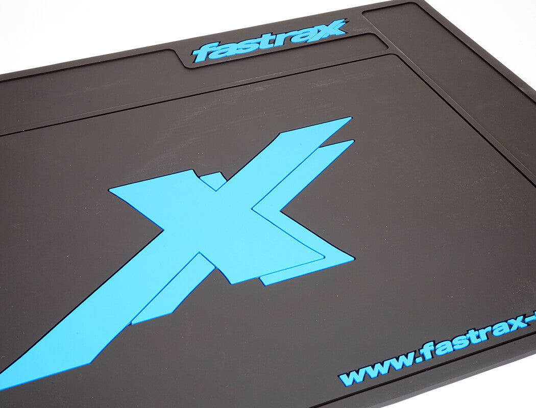 Fasttrax Medium Rubber Pit Mat Black