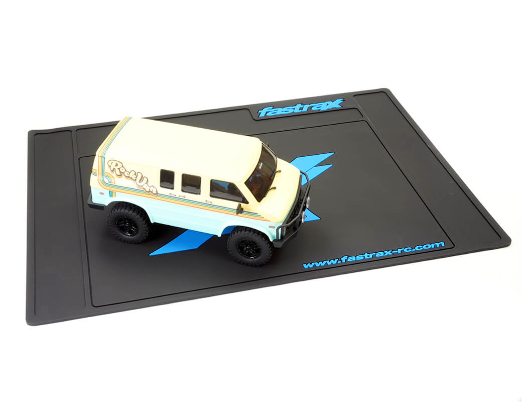 Fasttrax Medium Rubber Pit Mat Black