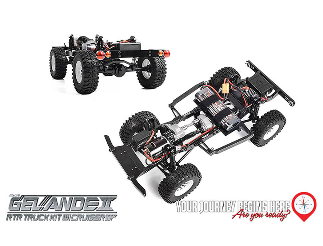 RC4WD Gelande II RTR Truck W/Cruiser Body Set