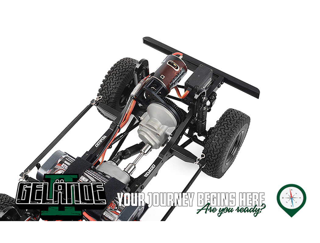 RC4WD Gelande II RTR Truck W/2015 Land Rover Defender D90