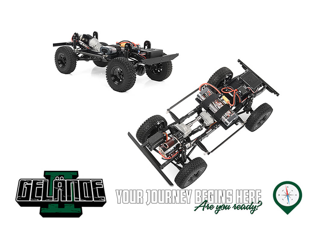 RC4WD Gelande II RTR Truck W/2015 Land Rover Defender D90