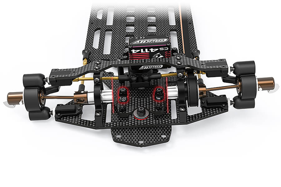 Corally SSX823 Car Kit Chassis Kit Only - No Elc/Body/Tires