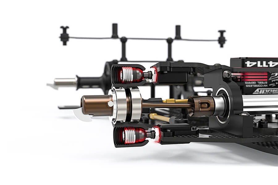 Corally SSX823 Car Kit Chassis Kit Only - No Elc/Body/Tires