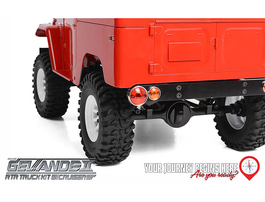 RC4WD Gelande II RTR Truck W/Cruiser Body Set