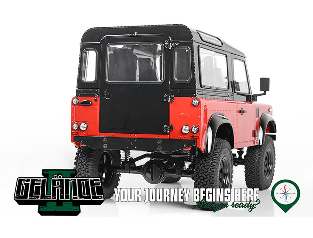 RC4WD Gelande II RTR Truck W/2015 Land Rover Defender D90