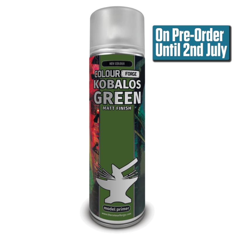 Colour Forge Spray: Kobalos Green (500ml)