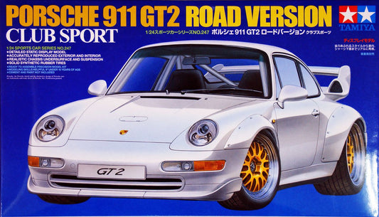 Tamiya 1/24 Porsche GT2 Street Version Scale Kit