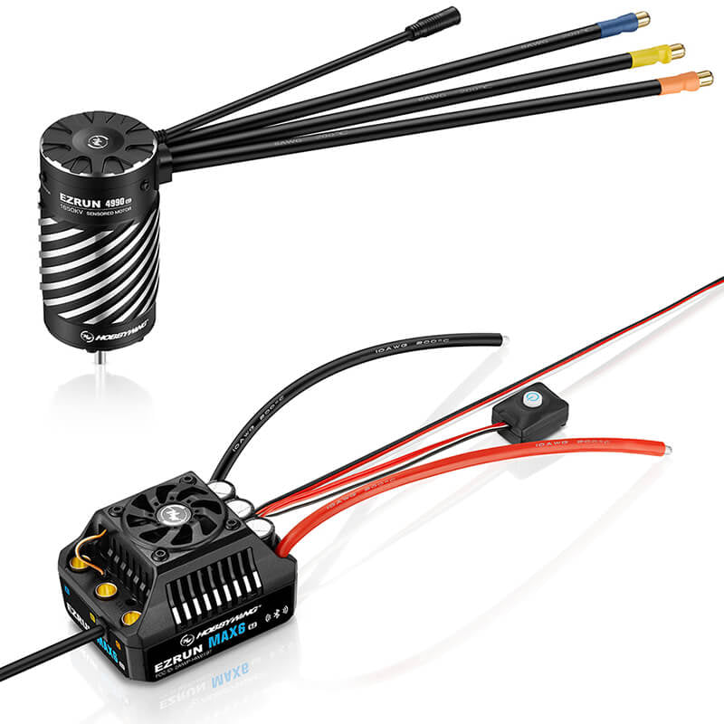 Ezrun Max 6 G2 ESC + 4990SD-1650KV G2 Motor
