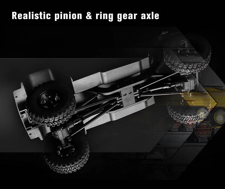 FMS Toyota FJ Cruiser 1/18th Scaler RTR