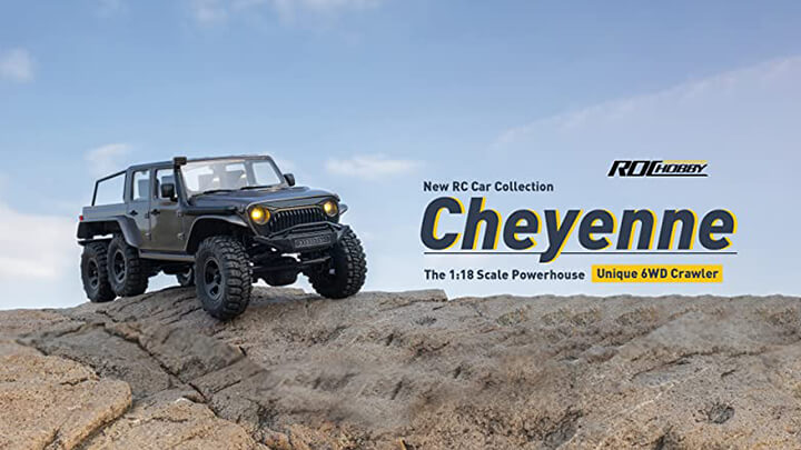 Roc Hobby Cheyenne 6x6 1/18th Scaler RTR