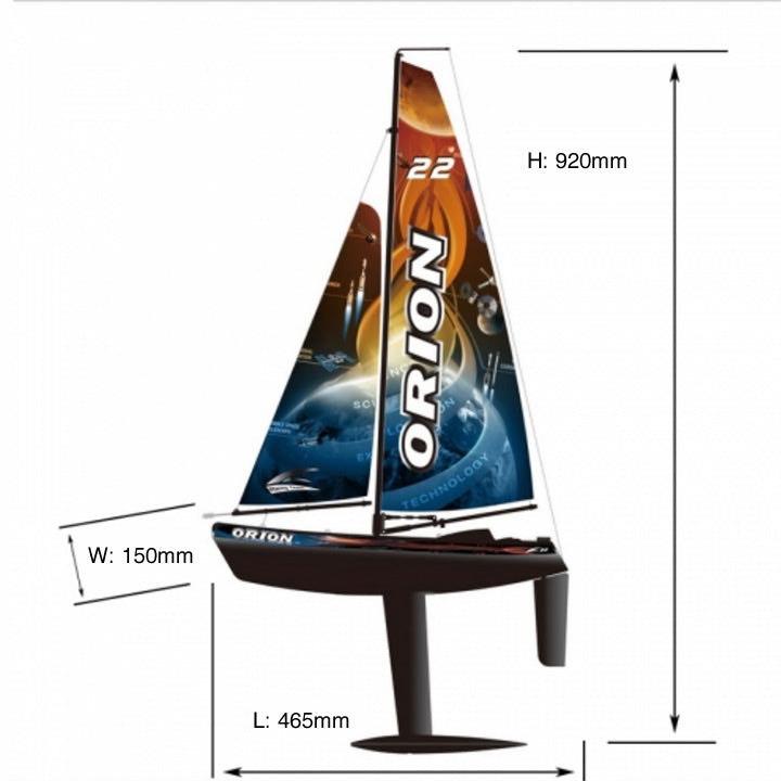 Joysway Orion V2 465mm Sailboat RTR