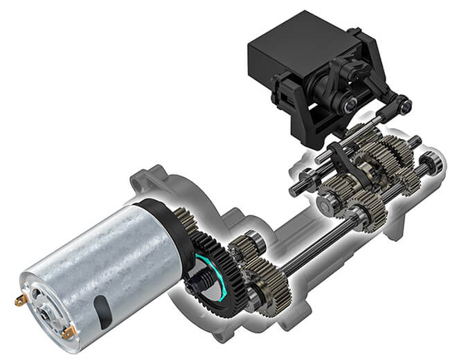 Gmade 1/10 GS02F Spider Portal TS Assembly Kit