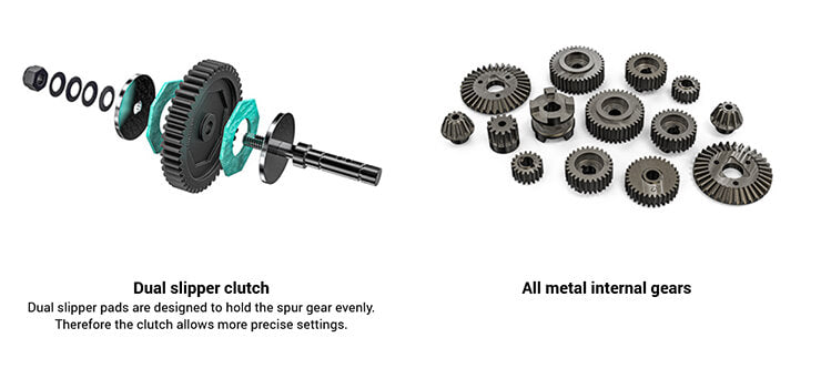 Gmade 1/10 GS02F Spider Portal TS Assembly Kit