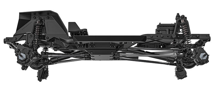 Gmade 1/10 GS02F Spider Portal TS Assembly Kit