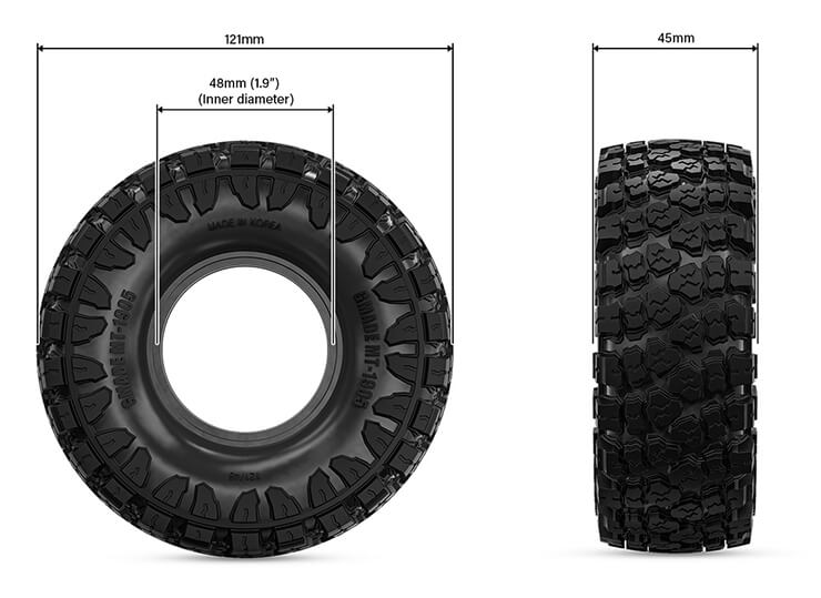 Gmade 1/10 GS02F Spider Portal TS Assembly Kit