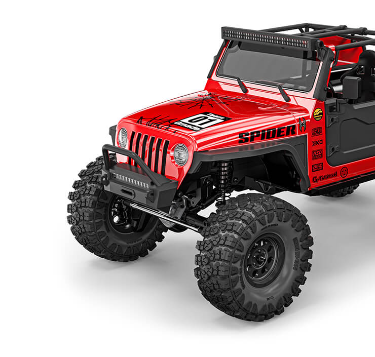 Gmade 1/10 GS02F Spider Portal TS Assembly Kit