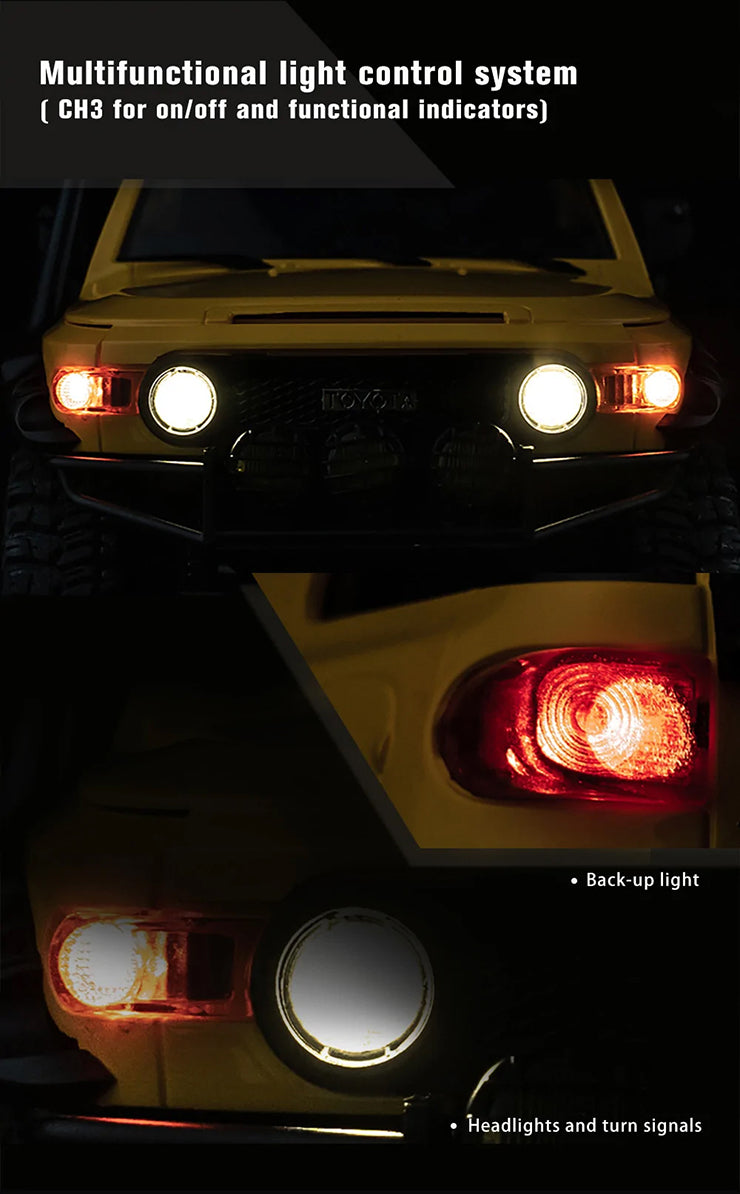 FMS Toyota FJ Cruiser 1/18th Scaler RTR