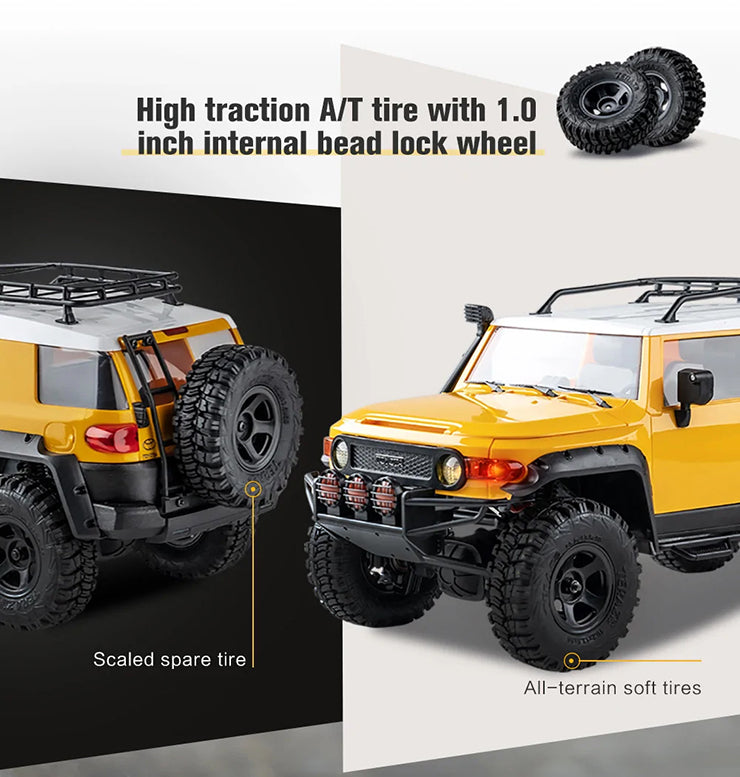 FMS Toyota FJ Cruiser 1/18th Scaler RTR