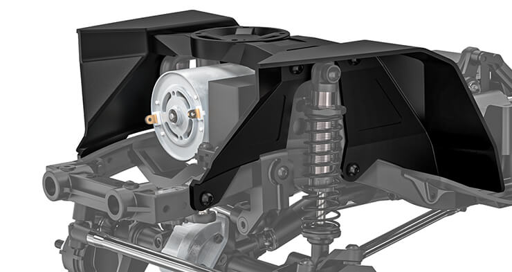 Gmade 1/10 GS02F Spider Portal TS Assembly Kit