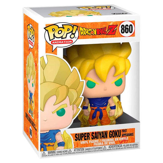 Funko POP! Dragon Ball Z S8 Super Saiyan Goku First Appearance(860)