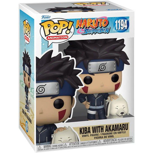 Funko POP! Naruto Shippuden Kiba with Akamaru (1194)