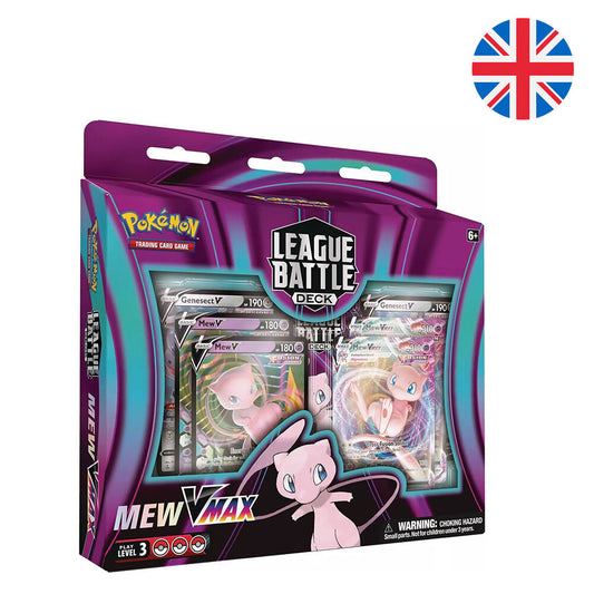 Pokemon Mew VMax Battle Deck of collectible playing cards