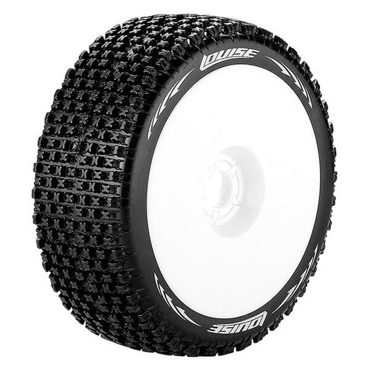 Louise RC B-Pirate 1/8 FR/RR Soft Hex 17mm White