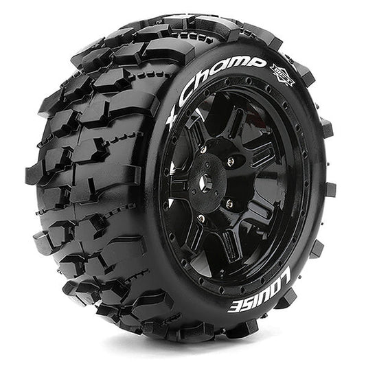 Louise RC X-Champ Black Mounted 24mm Hex Kraton 8s