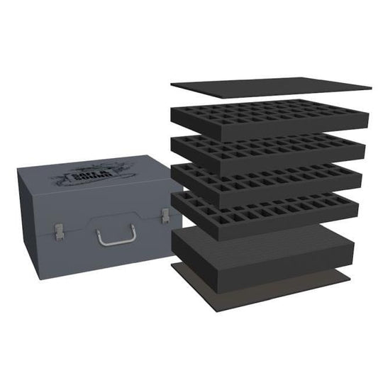 Army Pack for 160 Minis on 25mm Bases & 72mm Deep Raster Foam Tray