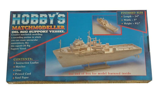 Matchbuilder Oil Rig Support Vessel Kit