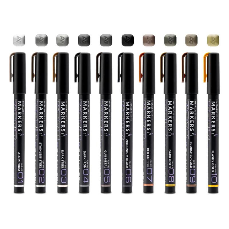 Metallic Series Marker Set
