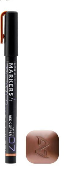 Metallic Series Markers – Red Copper 07