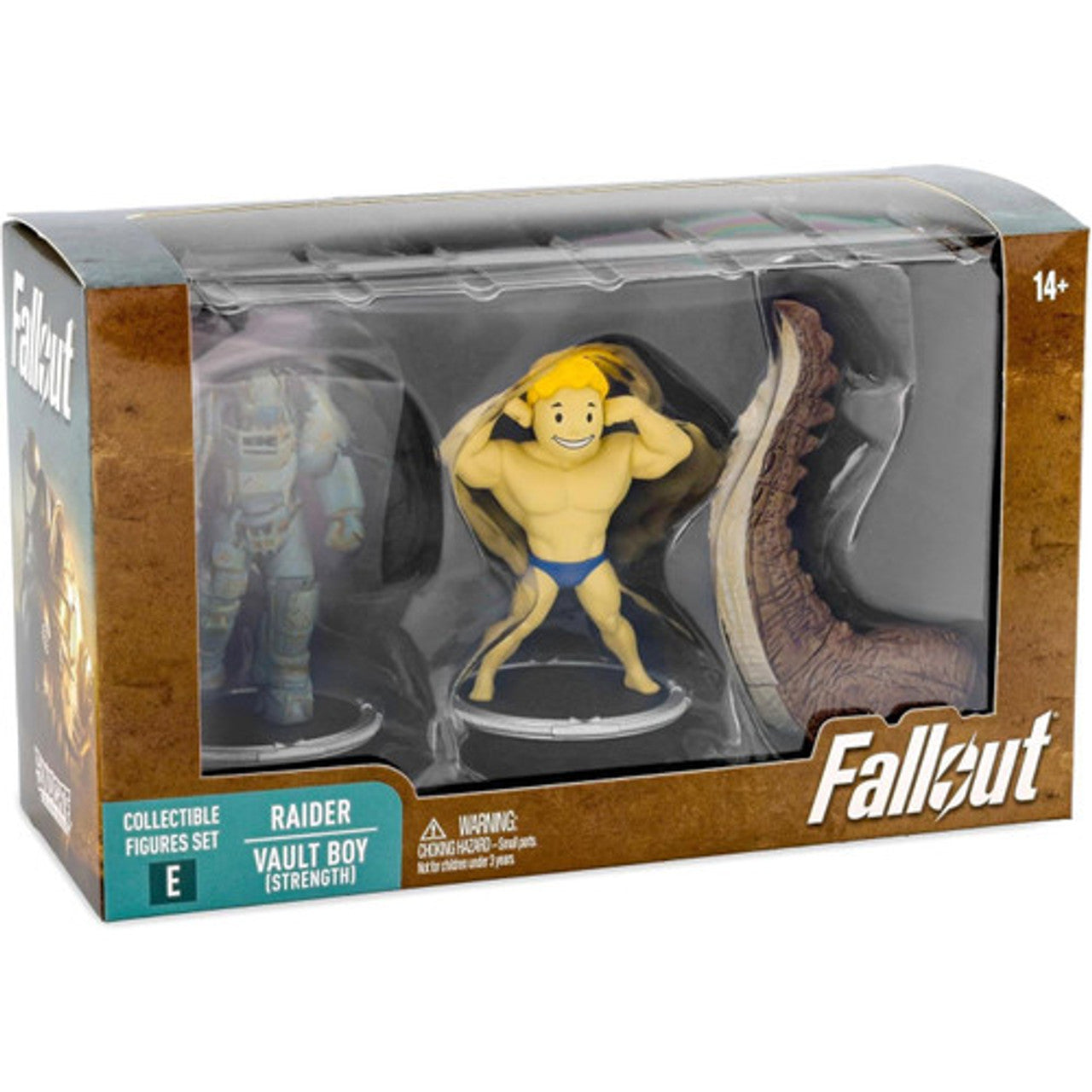 Fallout: Raider & Vault Boy (Strong) - Collectible Figures Set E