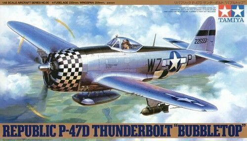 Tamiya P-47D Thunderbolt Bubbletop 1:48